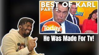 AMERICAN REACTS TO Best of Karl Stefanovic Part 2  TODAY Show Australia