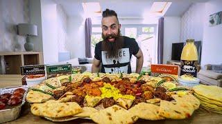 THE ULTIMATE INDIAN BANQUET CHALLENGE  12000 CALORIES  BeardMeatsFood