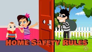 Home Safety Rules Song  Daily Safety Kids Song  Awareness Rhyme  Bindis Music & Rhymes