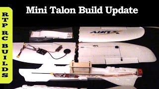 X-UAV Mini Talon FPV V-Tail Plane Build Update
