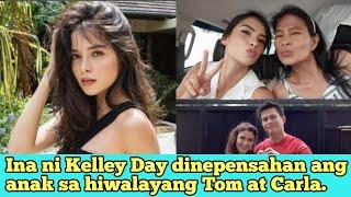 Ina ni Kelley Day dinepensahan ang anak sa hiwalayang Tom at Carla.