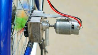 How to Make Electric Bike with 775 motor