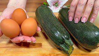 Das beste Zucchini-Rezept Fügen Sie Ihrer Zucchini einfach Eier hinzu Einfach und lecker