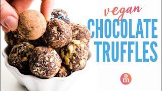 Vegan Chocolate Truffles LIVE