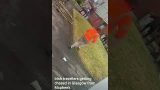 Traveller fight Scottish vs Irish travellers 2023 WARNING 