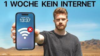 1 Woche leben OHNE Internet  Selbstexperiment