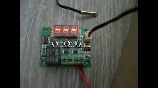 12V temperature controller instructions  model XH-W1209