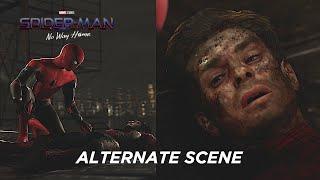 Spiderman No Way Home Alternate Scene  Tom and Andrew Need Help