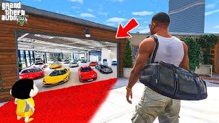 Shinchan and Franklin Found Secret Car Collection Inside Franklins House in GTA 5