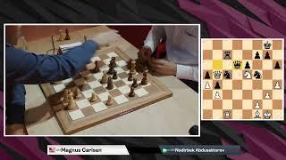 WATCH Magnus Blunders Queen Abdusattorov Wins  D4 #SuperbetRapidBlitzPoland