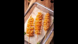 How to make Potato Twisters at home  Chef Sanjyot Keer #shorts