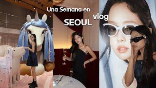 vlog l Black Pink JENNIEs Jentle SalonㅣSeoul Pop Up Hopping ｡ﾟﾟ･｡･ﾟﾟ｡