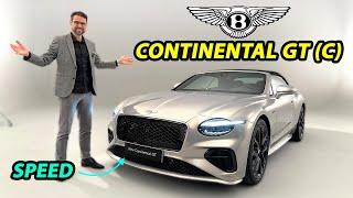 all-new Bentley Continental GT Speed Premiere REVIEW GTC with Porsche V8