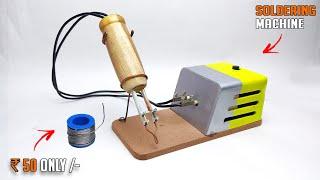 How To Make Powerful Soldering Iron At Home  Bench Soldering Iron
