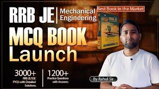  Launching  RRB JE Book for Mechanical Engineering  RRB JE preparation book by MAKE IT EASY