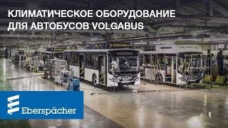 Установка систем кондиционирования и отопления Eberspaecher для автобусов  отзыв партнера VOLGABUS