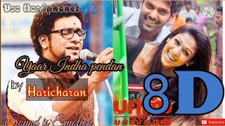Boss a Baskaran - Yaar Intha Penthan 8D audio  Arya  Nayantara  U1  BOSS  Haricharan song