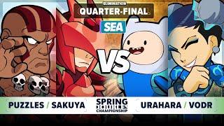 Puzzles & Sakuya vs Urahara & VoDr - Elimination Quarter-Final - Spring Championship 2024 - SEA 2v2