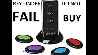 FAIL Magic Fly Key Finder Review Remote Wireless RF Item Locator LED JTD Receiver Tracker Best Light