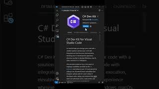 Use C# in VS Code