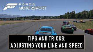 Forza Motorsport - Tips & Tricks Adjusting Your Line & Speed