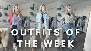 Casual & Realistic  Mom Friendly  OUTFITS OF THE WEEK