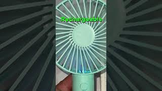 Mini Portable USB Rechargeable Hand Held Air Conditioner Cooler Fan #makeupfan #daraz #shorts