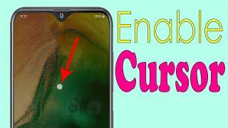 How To Enable or Get Cursor or Mouse Cursor in  Galaxy A20A30A40A50A70 Android Phone@HelpingMind