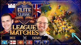 The Elite Classic 3DBee vs DeMu Round Robin Bo3  Age Of Empires 4