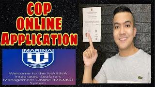 COP ONLINE APPLICATION  MARINA MISMO  AUGUST 2020 APPLICATION  COP  STEP BY STEP PROCEDURE 