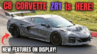 EXPOSED 2025 C8 Corvette ZR1 spotted on Nürburgring NEW FEATURES REVEALED