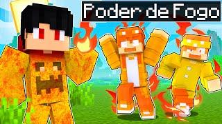 P3DRU tem PODERES DE FOGO no Minecraft