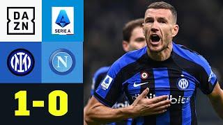 Dzeko veredelt Traumflanke und entscheidet Top-Spiel Inter Mailand - Neapel 10  Serie A  DAZN