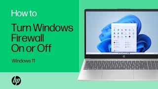 How to turn the Windows firewall on or off in Windows 11  HP Computers  HP Support