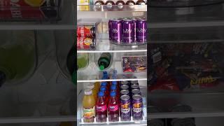 Drink fridge restock  #shorts #asmr #asmrsounds #organization #fridge #drinks #home #aesthetic