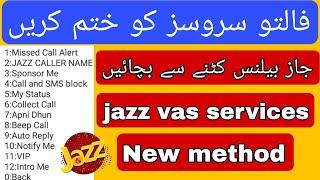 jazz vas services how to unsub  aik hi code say sub khatm krny ka tareeka 2022  new easy method