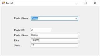 C# Tutorial - How to Display a value from a ComboBox in a TextBox  FoxLearn