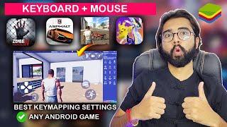 How To Play Any Game With Mouse & Keyboard in Bluestacks 5  Key Mapping  Customize Controls