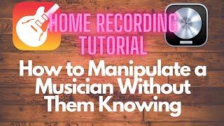 Manipulating How a Musician Plays