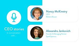 From print to digital Nancy McKinstry CEO Wolters Kluwer  SparkOptimus CEO stories