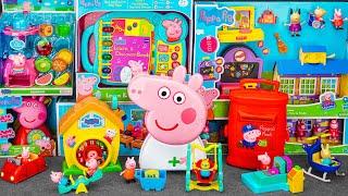 Peppa Pig Toys Collection Unboxing Asmr  Peppas Cuckoo Clock  Peppa Pig Doctor Kit  Peppa Toys