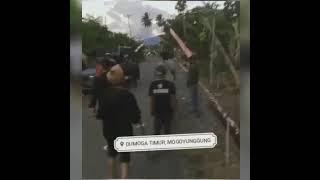 TAWURAN ANTAR KAMPUNG DI DUMOGA TIMUR #SHORTS