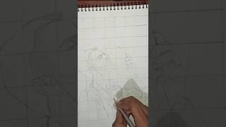 Virat Kohli Drawing  outline tutorial #shorts #viratkohli  #youtubeshorts #drawing #worldcup