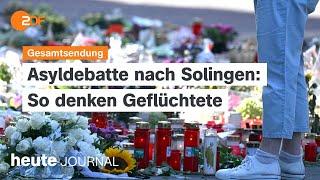 heute journal vom 03.09.2024 Migrationsgipfel Asyldebatte Schwerer Luftangriff auf Poltawa