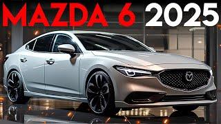 2025 Mazda 6  The Future of Driving Revealed - Jaw-Dropping Features and Stunning Design