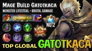 Supreme No.2 Gatotkaca Best Build Gatotkaca Top Global 2021  Gatotkaca Gameplay - Mobile Legends