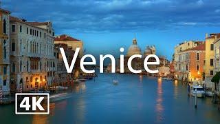 Venice 4K  City Tour with Calm Music