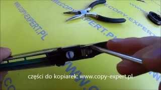 KYOCERA KM 1620 1635 1650 2020 how to replace the electrode wire