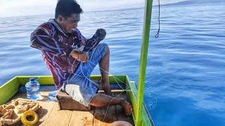 KARANG BAGUSSAAT TARIK KEMBALI UMPAN HIDUP TIBA² DI SAMBAR IKAN BESAR?