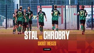 1. LIGA STAL STALOWA WOLA - CHROBRY GŁOGÓW KURIOZALNY SAMOBÓJ NA REMIS  SKRÓT  SEZON 202425